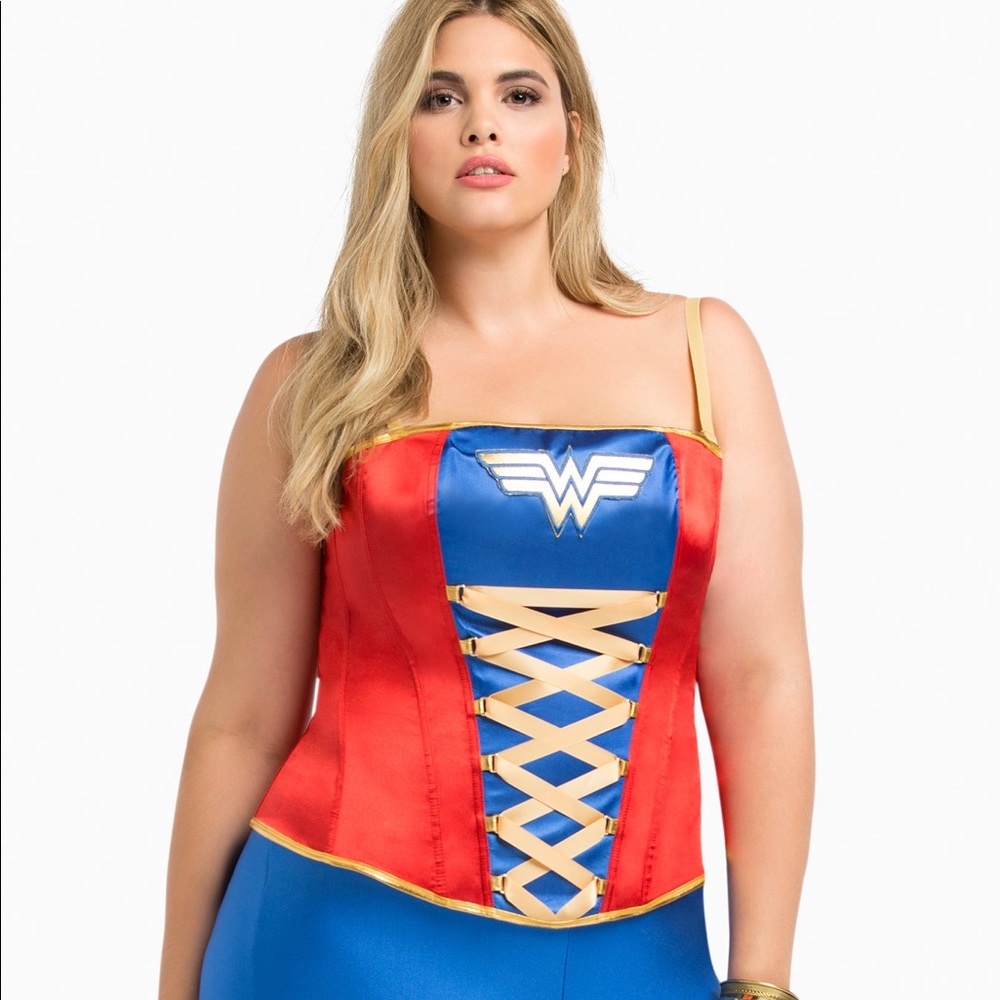 Wonder Woman‎ Halloween Costume Corset